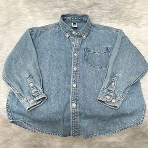 BOY’S GAP DENIM SHIRT SZ M